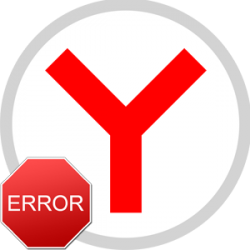 Ошибка «Яндекс.Браузер не может продолжить работу»