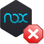 Черный экран при запуске Nox App Player