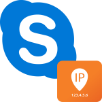 Узнать IP по Skype