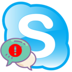 Skype не отправляет сообщения