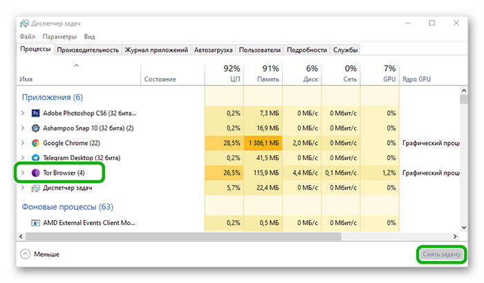 как с компьютера полностью удалить tor browser mega