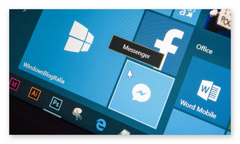 Facebook Messenger для Windows 10