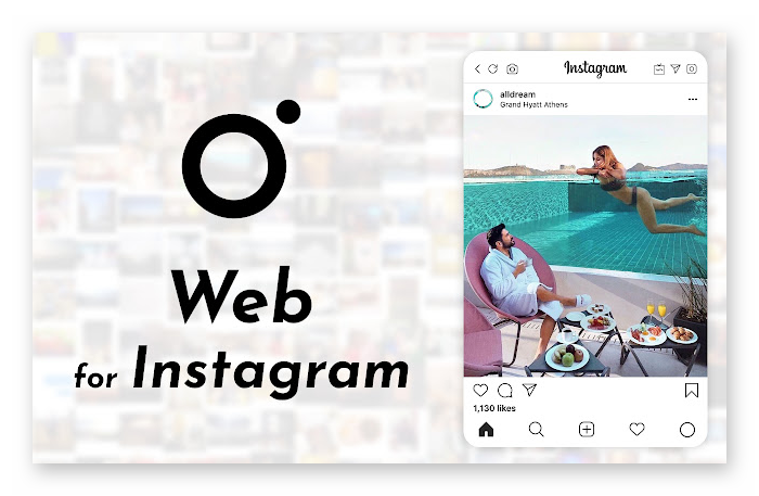 Клиент для Хрома Web for Instagram with Direct
