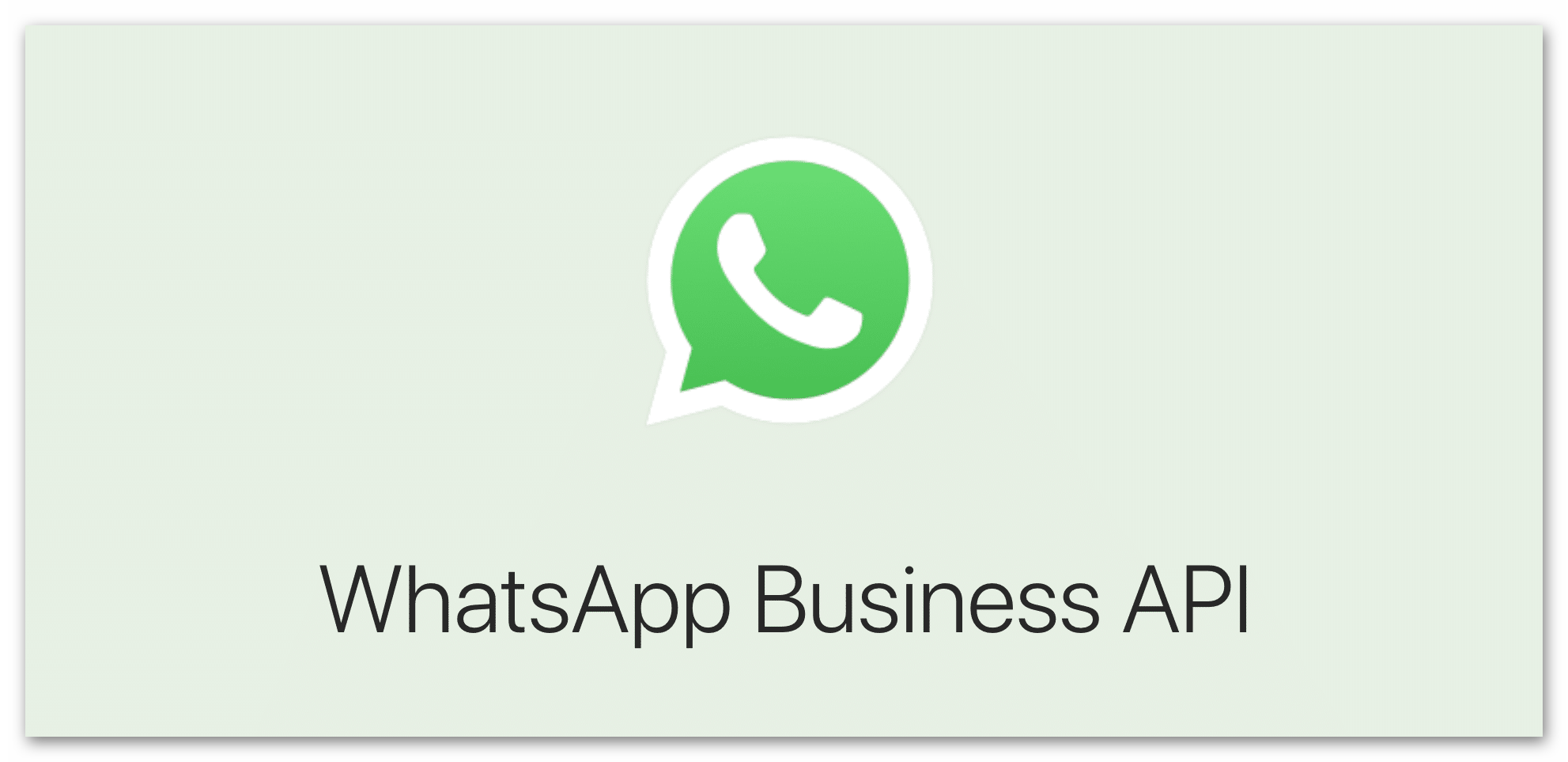 Картинка WhatsApp Business API