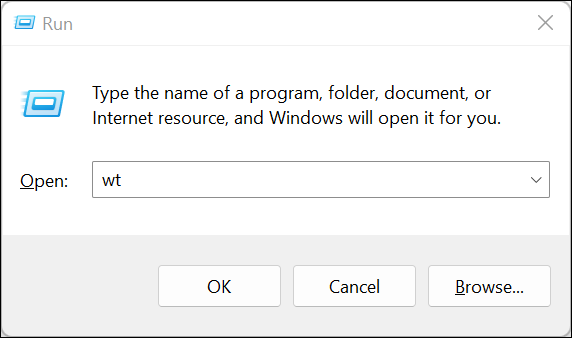 Нажмите Windows+R, введите 