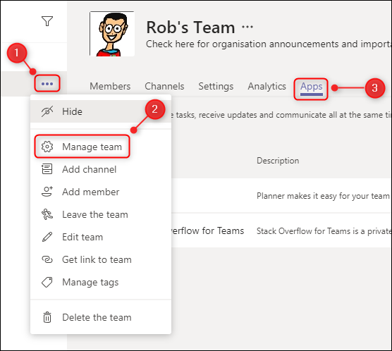 Как добавить приложения в Microsoft Teams 23