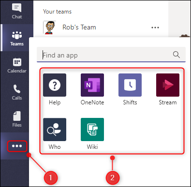 Как добавить приложения в Microsoft Teams 3