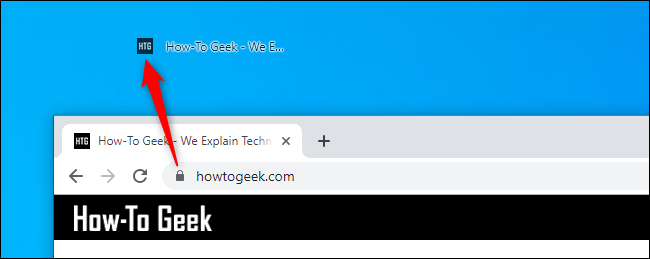 Создание ярлыка на рабочем столе для веб-страницы с помощью Google Chrome в Windows 10