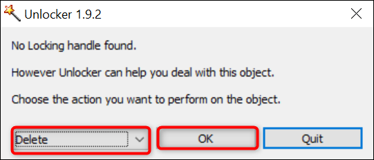Как принудительно удалить папку в Windows 10 и 11 6