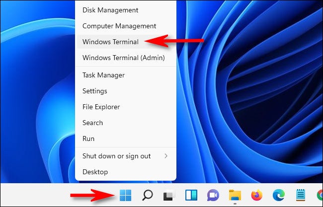 Как запускать терминал Windows при запуске в Windows 11 1
