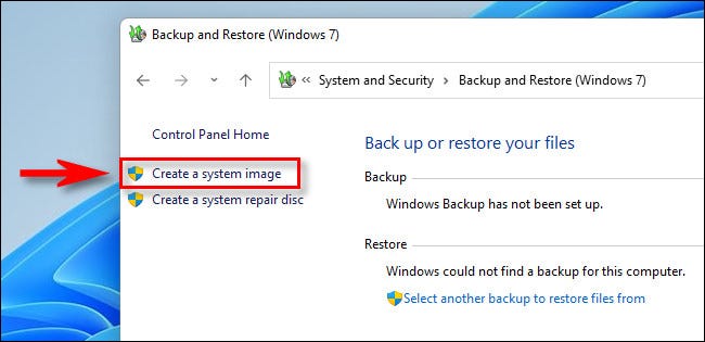 Как сделать резервную копию образа системы в Windows 11 3