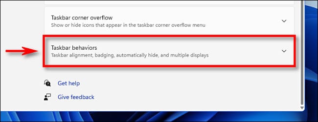 Как переместить значки панели задач влево в Windows 11 3