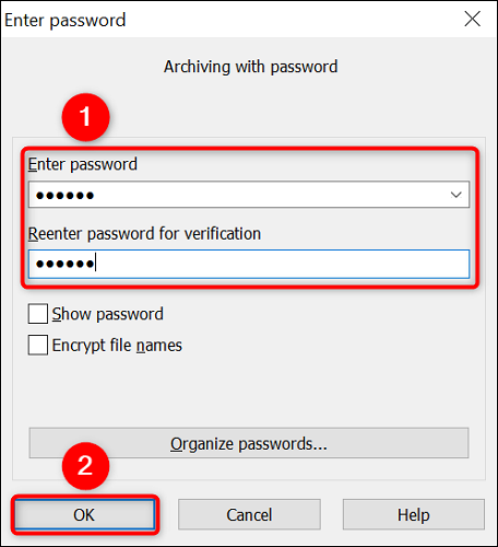 Как защитить паролем ZIP-файл в Windows 6