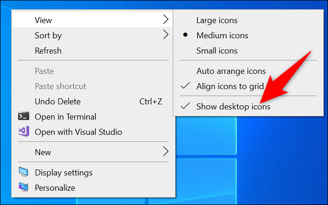 Как удалить значки с рабочего стола Windows 3