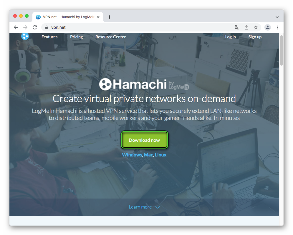 how to download hamachi on mac