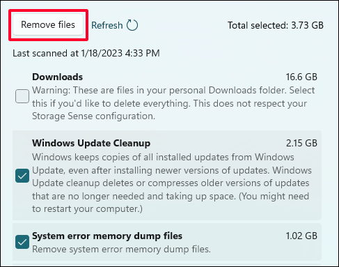 Как очистить кэш в Windows 112