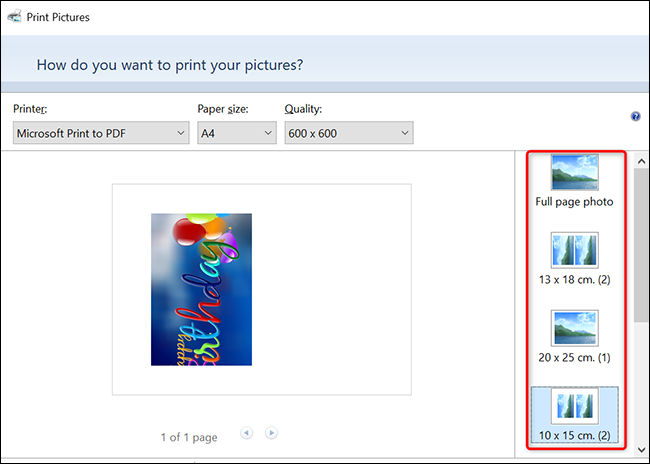 Изменить способ отображения фотографии PNG в PDF.