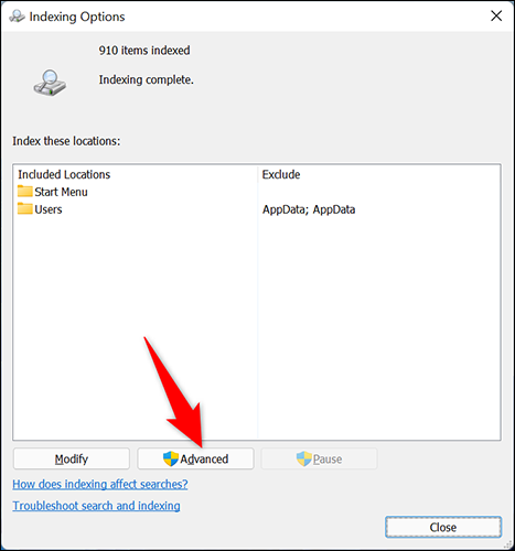 Как скрыть определенные типы файлов от Windows 11 Search Results2