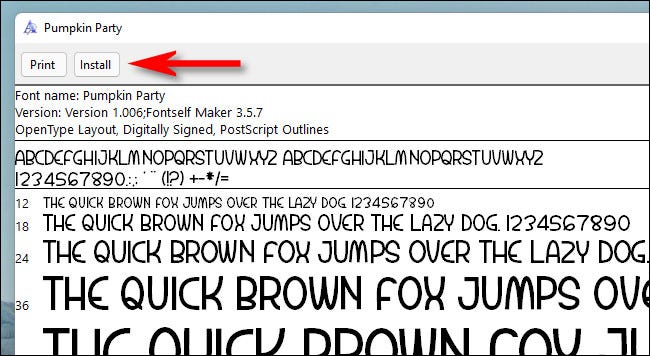 Как установить (и удалить) шрифты в Windows 112