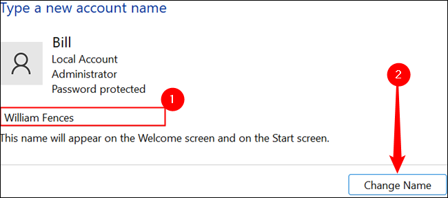 Как изменить свое имя пользователя в Windows 10 или 117
