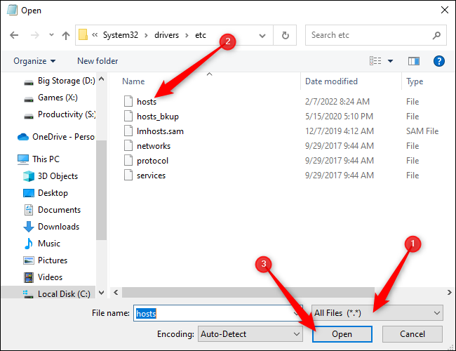 Как редактировать файл hosts в Windows 10 или 114