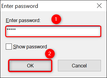 Как защитить паролем текстовый файл в Windows6