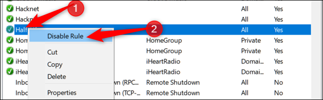 Как открыть порт в брандмауэре Windows?10