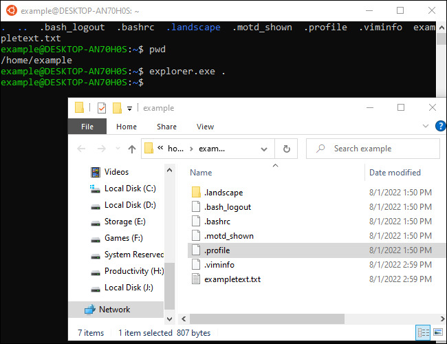 Как получить доступ к файлам Linux (WSL) в Windows 101