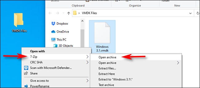 Как извлечь файлы из образа диска VMware в Windows бесплатно2