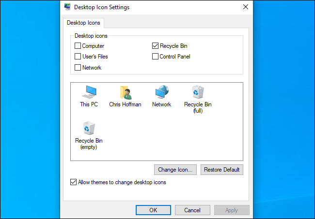 Как скрыть или показать все значки на рабочем столе в Windows2