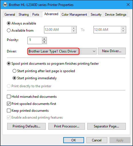 Как установить один и тот же принтер дважды (с разными настройками) в Windows3