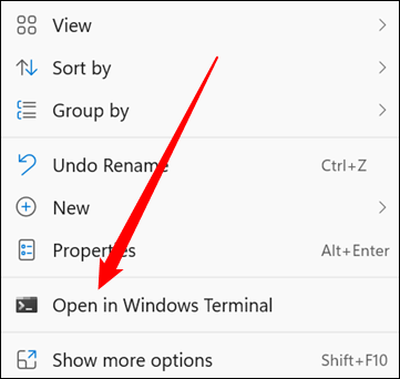 Как открыть окно CMD в папке в Windows3