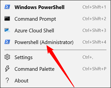 Как открыть PowerShell от имени администратора в Windows Terminal8